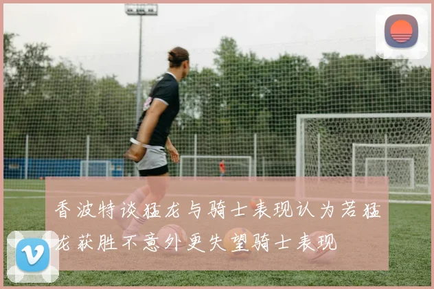 香波特谈猛龙与骑士表现认为若猛龙获胜不意外更失望骑士表现